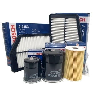 클라인 보쉬 기아 차종별 엔진오일교환 필터 셋트 오일필터+에어크리너