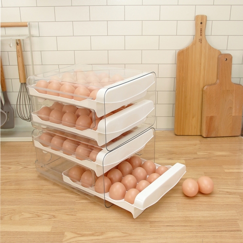 리브인홈  서랍형 계란보관함 에그트레이 40구