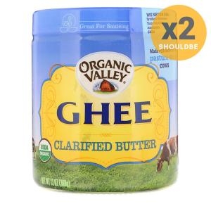 퓨리티팜스 ghee 오가닉밸리 유기농 기버터 368g