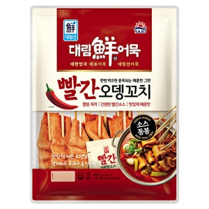 사조대림 대림선 빨간 오뎅꼬치 409g
