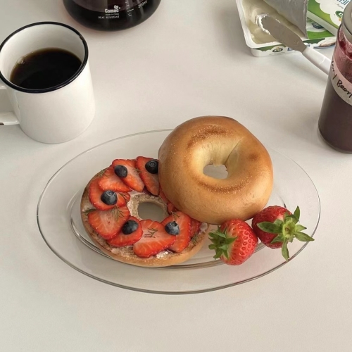 듀라렉스 퓨어 투명 원형 플레이트 2size 퓨어 투명 원형 플레이트 스몰 19cm