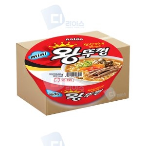 팔도  미니 라임향 왕뚜껑 80g