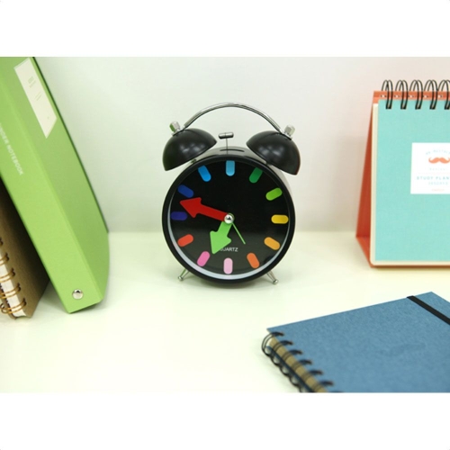 용호  인테리어 탁상시계 알람 큰바늘 사무실 책상 시계