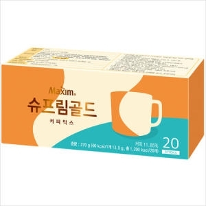 동서식품 맥심 슈프림골드 커피믹스 20개입