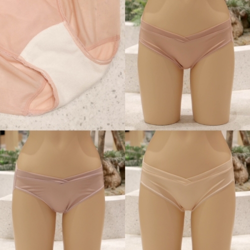 비너스 배아래 곡선에 맞게 V 컷팅한 노라인 골반기장 산모팬티 HPT2651V