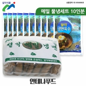 옥천식품  메밀 물냉면 10인분 세트