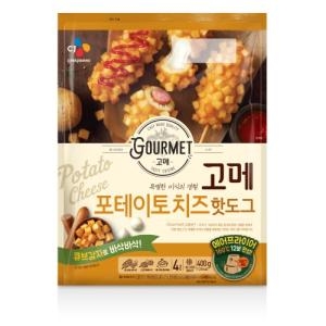 CJ제일제당 고메 포테이토 치즈 핫도그 400g[1개]