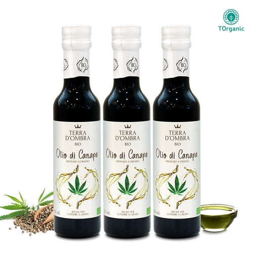 투오가닉 유기농 냉압착 대마종자유 햄프씨드 오일 250ml