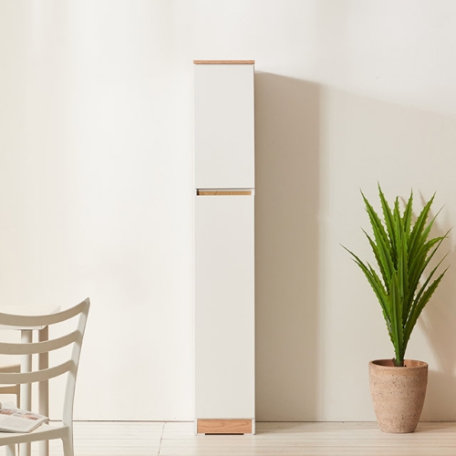 우아미가구 1800 F4172 틈새장 화이트오크