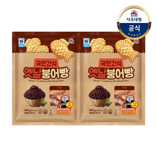 사조대림 대림냉동 단팥붕어빵 800g X2개 에누리 가격비교 0007