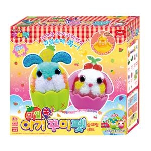 꾸미펫 과일쏙 아기꾸미펫 놀이터세트