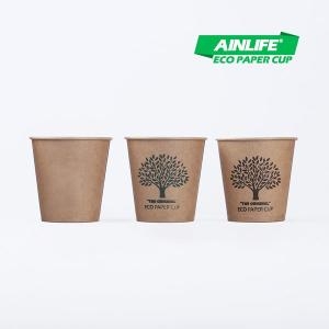 아인  6.5온스 크라프트 종이컵