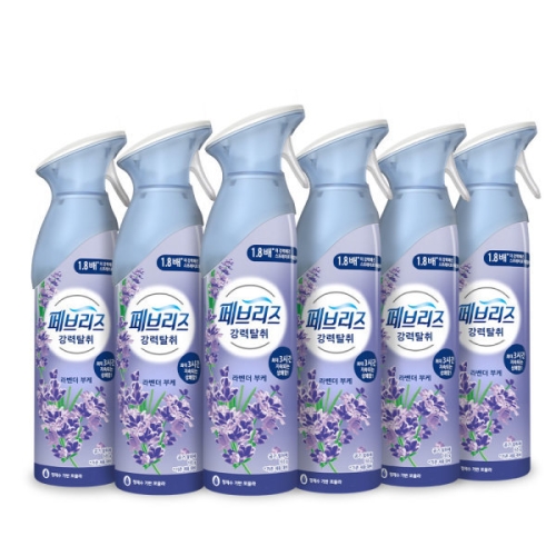 페브리즈 강력탈취 에어 라벤더 부케 165g