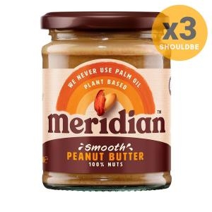 Meridian 영국 메리디안 스무스 피넛버터 땅콩잼 1Kg
