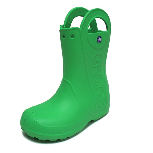 크록스키즈 핸들 잇 레인부츠 그린 (12803-3E8)