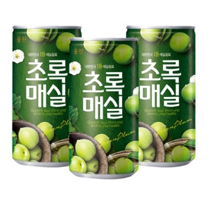 웅진 초록매실 180mlx60캔 2박스