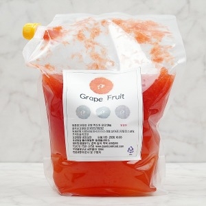 봄봄푸드  수제 자몽청 알갱이 500g