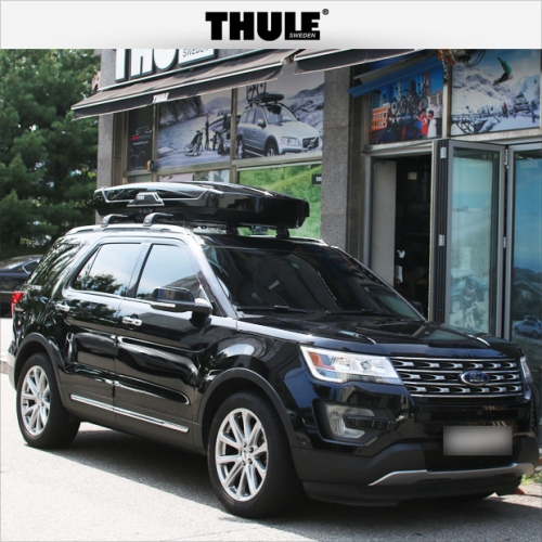 툴레  루프박스 포드 익스플로러 슬림형 모션XT 알파인 티탄유광 가로바별도