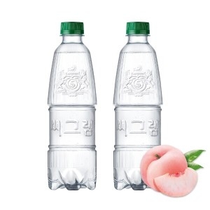 코카콜라음료 씨그램 라벨프리 피치 450ml