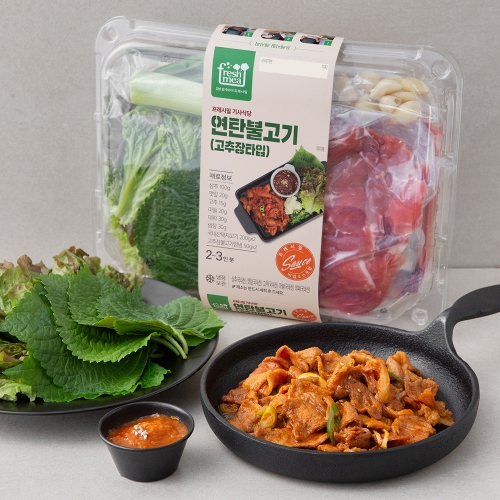 프레시밀  연탄불고기 고추장 715g 1개