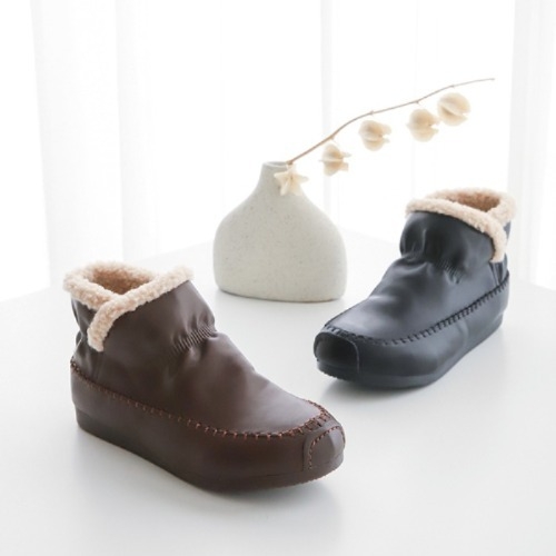 브룸 여성 따뜻한 털 앵클 궆높이 1.5cm UH-72m888