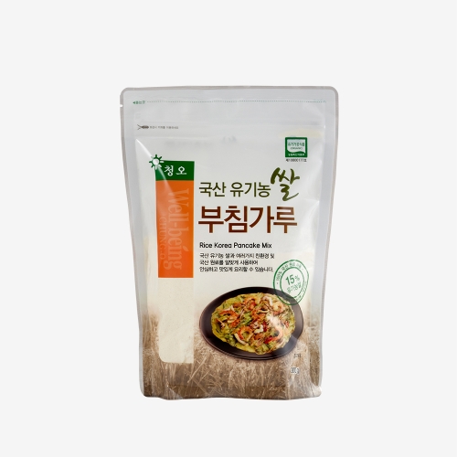 청운유통 청오건강 국산 유기농쌀 부침가루 300g