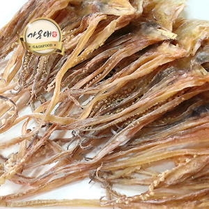 가온애  건오징어다리 300g / 오징어다리 마른오징어 건오징어 오다리 국산 오징어발 오족 맥주안주 건포