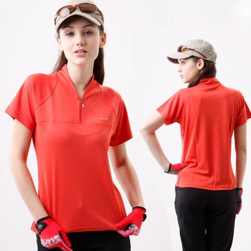 엘캡 여성 쿨맥스 뉴차이나 반팔 티셔츠 (EC215)