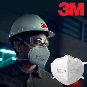 3M 2급 접이식 방진 마스크 9502+