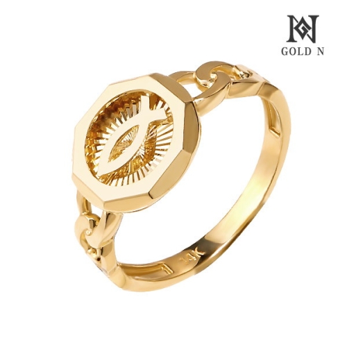 골드앤  14K 로얄피쉬 반지