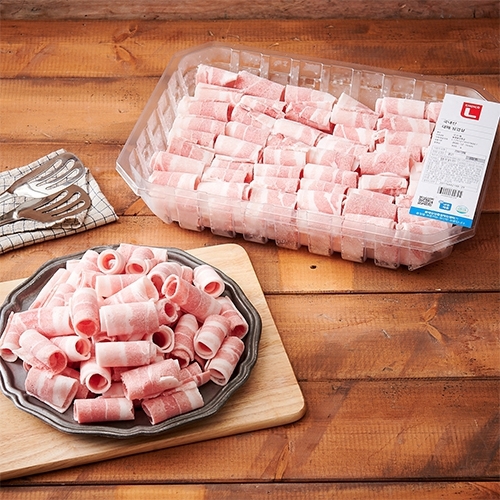 롯데마트 초이스엘 대패 삼겹살 냉동 800g