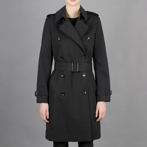 버버리 여성 하본 롱 트렌치코트 8008977