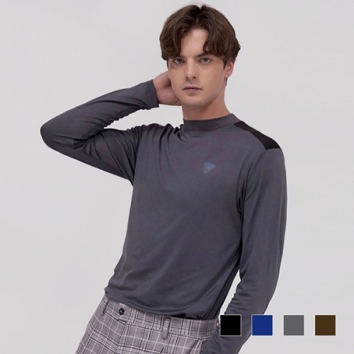 유니클로 대체 봄여름 에스티 남자 세미 터틀넥 기모 티셔츠 SD-221201남성반목티 남자반목티 기모폴라 남자