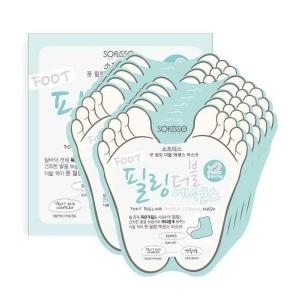 소프리스 풋 필링 더블 에센스 마스크