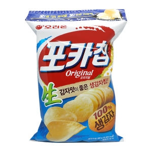 오리온  포카칩 오리지널 지퍼백 390g
