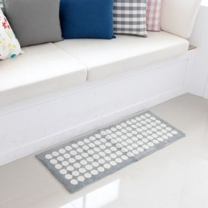 미아트 SHS034 대박수예 땡땡이 주방 발매트 45x120cm