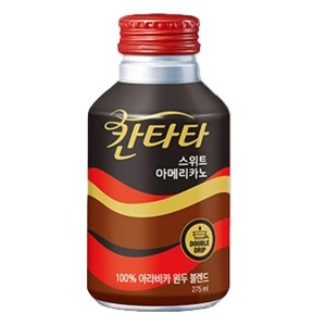 롯데칠성음료 칸타타 스위트 아메리카노 275ml