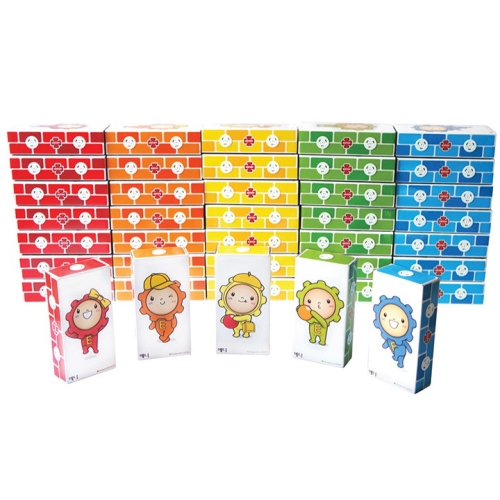 자석종이벽돌 블럭 자석블럭