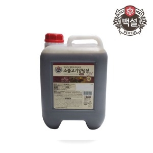 백설 소불고기 양념장 10kg