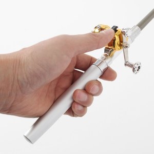 히트피싱  미니 펜 낚싯대 1m 여행용 입문 릴 낚싯대 S8710876