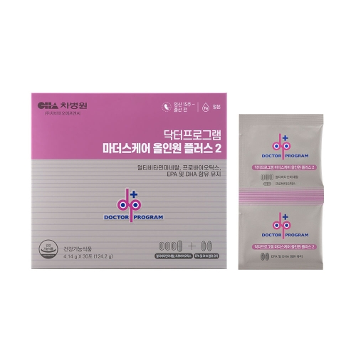 차병원 닥터프로그램 마더스케어 올인원 플러스 2단계 4.14g 30포