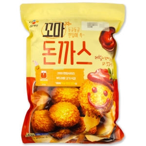 코스트코  CJ 한입쏙 꼬마 돈까스 1.4kg 아이스박스
