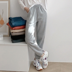 로우 기모 조거 팬츠 7color 트레이닝 밴딩팬츠