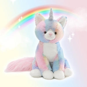 무지개빛 유니콘 고양이