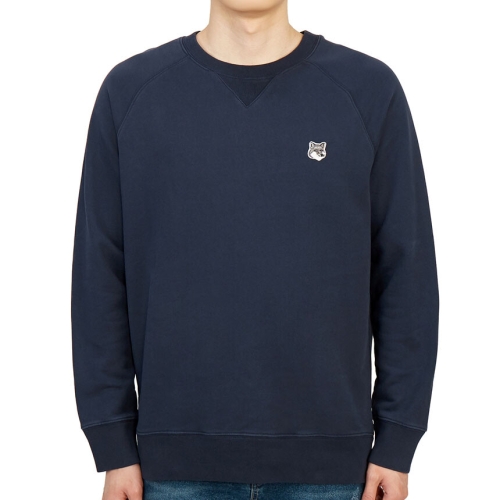 메종키츠네 그레이폭스 헤드 맨투맨_GM00333KM0002 BK