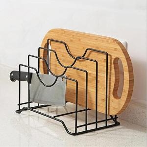 라이프토템  메탈 스탠드 도마 냄비 뚜껑 거치대