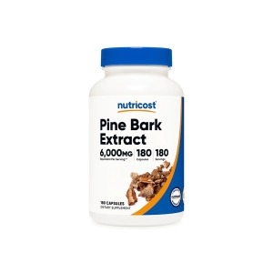 뉴트리코스트 Nutricost Pine Bark Extract 300mg 캡슐 180정