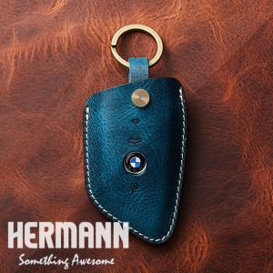 헤르만  왁스라인 스마트키 홀더 가죽 케이스 wWZ104 BMW 4버튼 신형 X5시리즈 F15 X6시리즈 F16