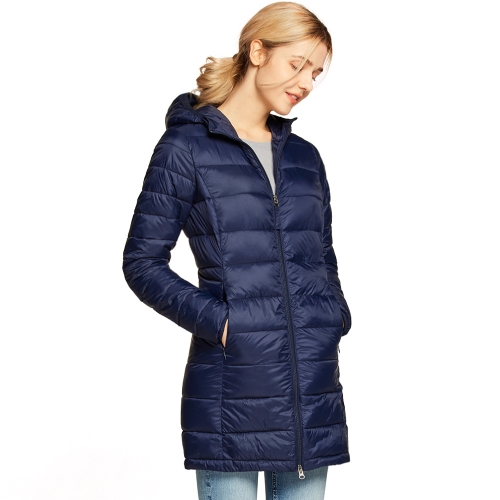 테슬라  남녀공용 패커블 경량 패딩 롱 자켓 (TM-XKJ28)