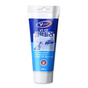 브이텍  크랙필러 타일 보수 세면대 변기 깨진 대리석 도자기 갈라진 수리 못 구멍 메꿈